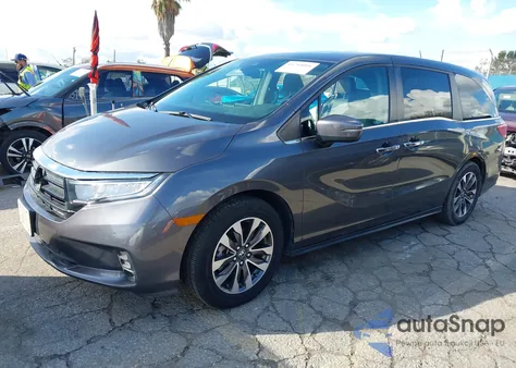 2023 Honda Odyssey Ex-L z USA, uszkodzony, nr VIN 5FNRL6H6XPB058364